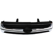 DURAFORCE Grille For 2001-2002 Toyota 4Runner Chrome Shell w/ Primed Insert Plastic