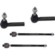 DURAFORCE Set of 4 Tie Rod End For 2015-2022 Dodge Charger 2015-2022 Challenger RWD