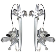 DURAFORCE Window Regulator Set Front Left and Right For 2000-2005 Buick LeSabre