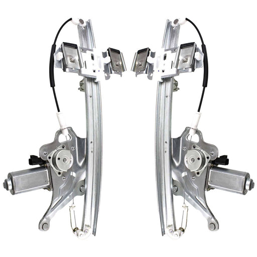 DURAFORCE Window Regulator Set Front Left and Right For 2000-2005 Buick LeSabre