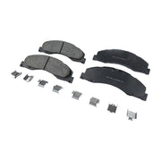DURAFORCE Brake Pad Set For 2008-2011 Ford E-350 Super Duty Front and Rear