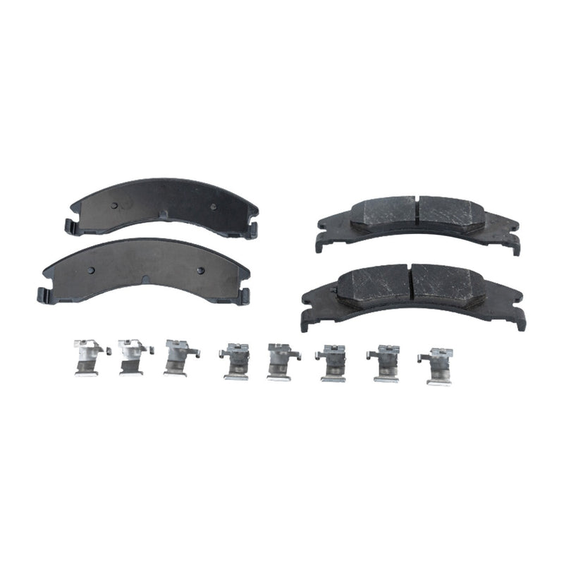 DURAFORCE Brake Pad Set For 2008-2011 Ford E-350 Super Duty Front and Rear