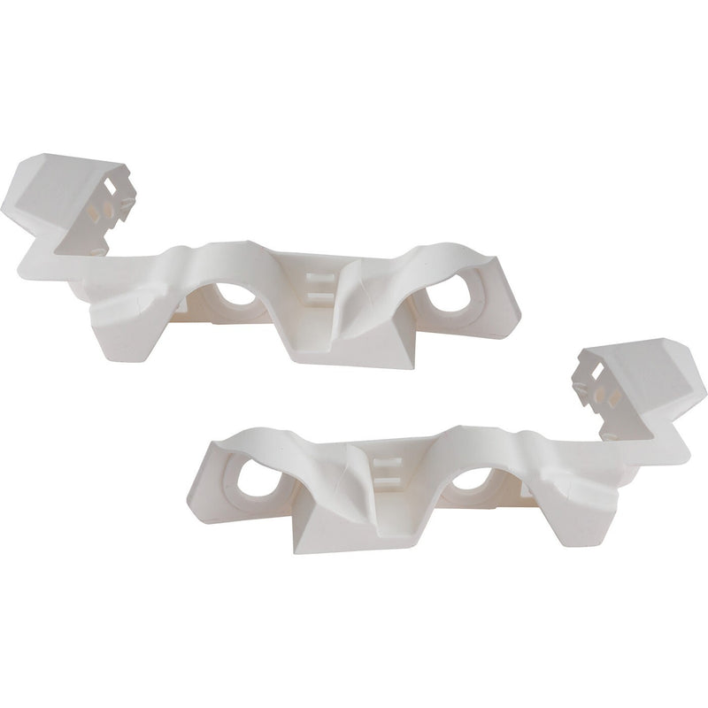 DURAFORCE Bumper Bracket Set For 2017-19 Audi A4 Quattro A4 Front Left and Right LH and RH