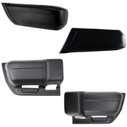 DURAFORCE Set of 4 Bumper Face Bar Ends Extensions Front & Rear Driver Passenger Side