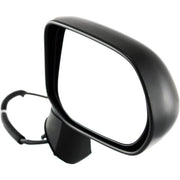 DURAFORCE Power Mirror Set Of 2 For 2006-2011 Honda Civic Textured Black Manual Folding