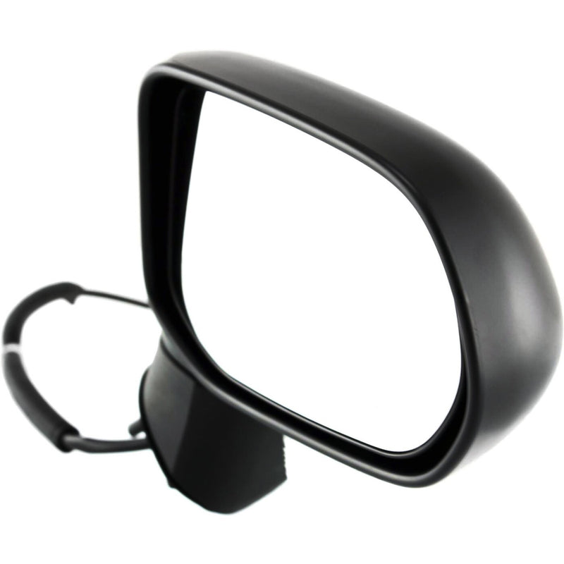 DURAFORCE Power Mirror Set Of 2 For 2006-2011 Honda Civic Textured Black Manual Folding