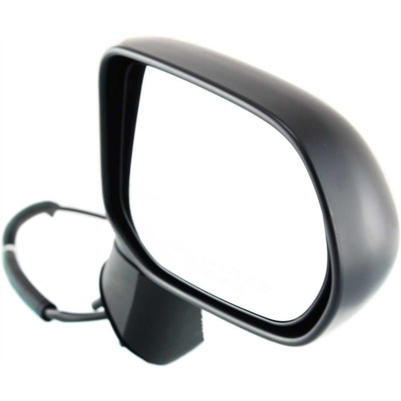 DURAFORCE Power Mirror Set Of 2 For 2006-2011 Honda Civic Textured Black Manual Folding