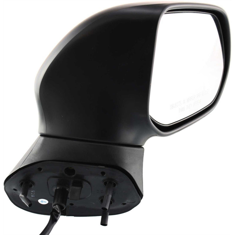 DURAFORCE Power Mirror Set Of 2 For 2006-2011 Honda Civic Textured Black Manual Folding