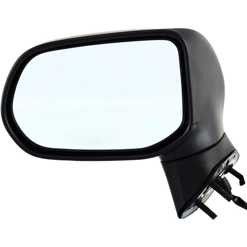 DURAFORCE Power Mirror Set Of 2 For 2006-2011 Honda Civic Textured Black Manual Folding