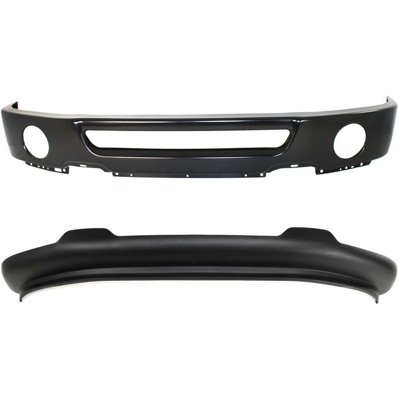 DURAFORCE Front Bumper Kit For 2006 2007 2008 Ford F-150 Truck RWD Paintable With Valance