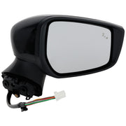 DURAFORCE Mirrors Passenger Right Side Heated Hand for Nissan Versa 2020-2023