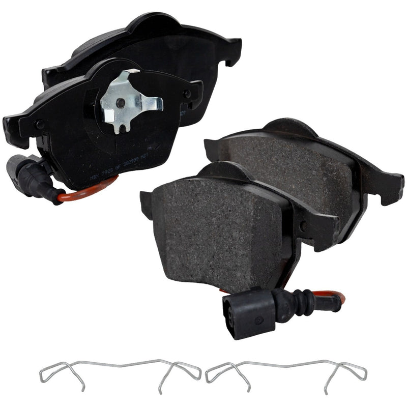 DURAFORCE Front Brake Disc Rotors and Pads Kit for VW Sedan Audi TT Quattro Jetta Golf 02