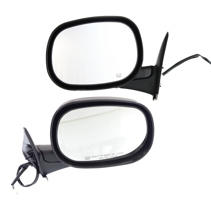 DURAFORCE Power Mirror Set Of 2 For 1998-2001 Dodge Ram 1500 Heated Manual Folding