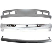 DURAFORCE Front Bumper Cover Kit For 2000-204 Chevrolet Suburban 1500 Fits 2500 Chrome