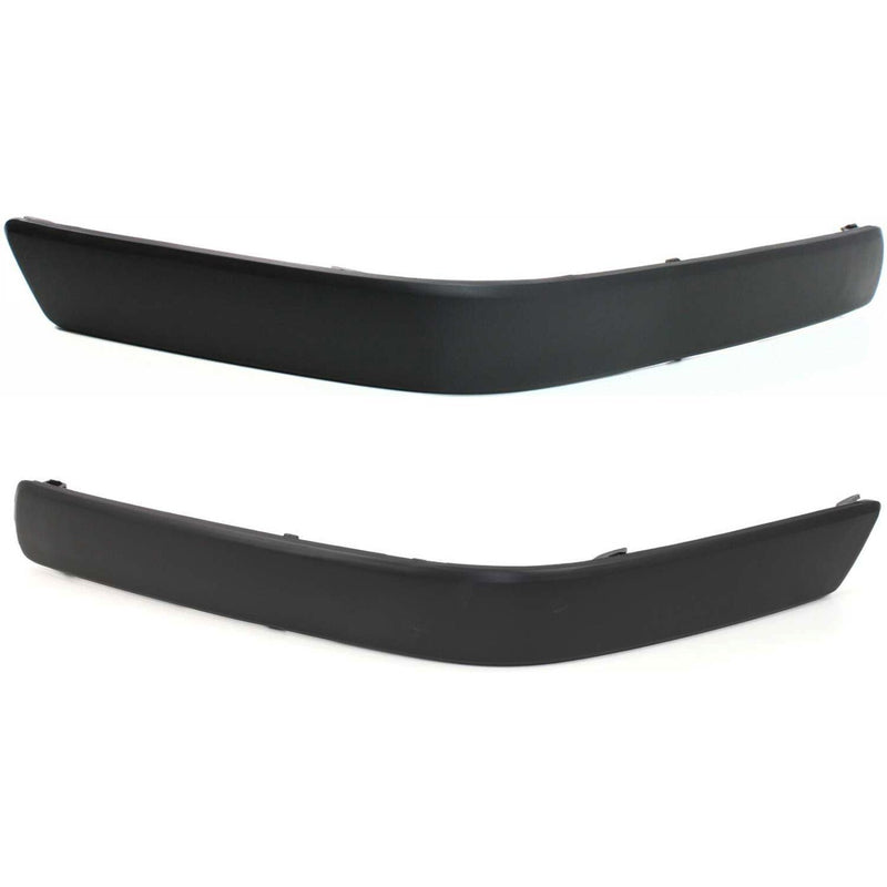 DURAFORCE Bumper Trim For 95-97 Toyota Tercel Set of 2 Front Left & Right Side