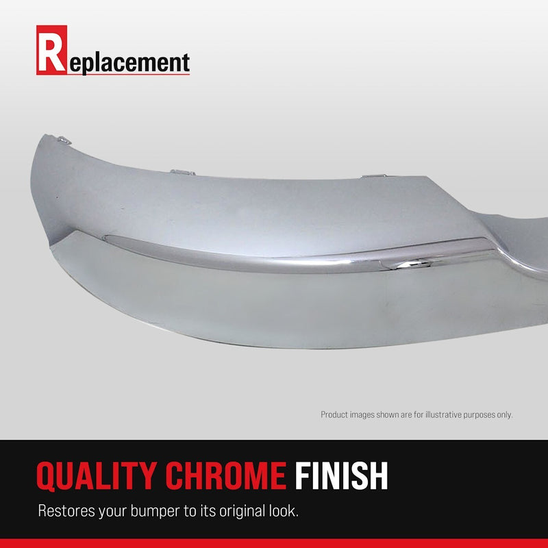 DURAFORCE Bumper Face Bar Trim Molding Step Pad Front Passenger Right Side for F350 Truck