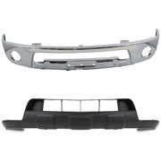DURAFORCE Bumper Face Bars Front Lower for Nissan Frontier 2005-2017
