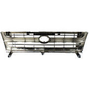 DURAFORCE Grille Assembly For 97-00 Toyota Tacoma Chrome Shell w/ Black Insert Plastic 2WD
