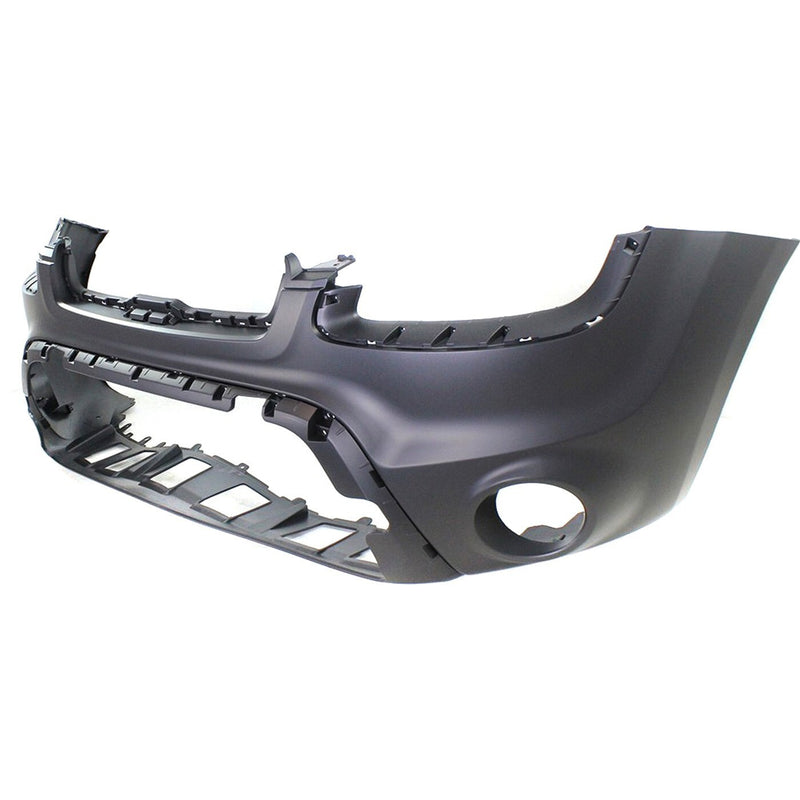 DURAFORCE Front Bumper Cover For 2012-2013 Kia Soul w/ fog lamp holes Primed CAPA