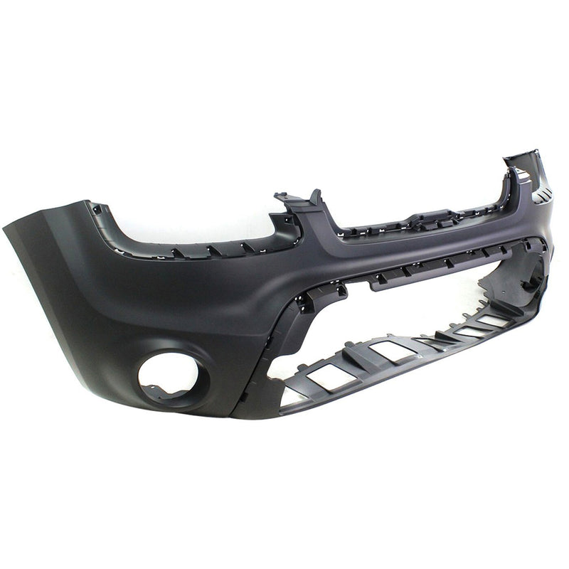 DURAFORCE Front Bumper Cover For 2012-2013 Kia Soul w/ fog lamp holes Primed CAPA