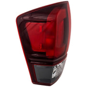 DURAFORCE Tail Light For 2018-2023 Toyota Tacoma Driver Side Assembly Red/Smoke Lens
