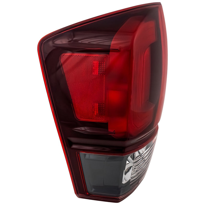 DURAFORCE Tail Light For 2018-2023 Toyota Tacoma Driver Side Assembly Red/Smoke Lens