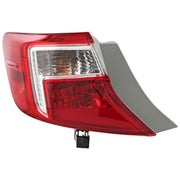 DURAFORCE Tail Light For 2012-2014 Toyota Camry Mounts on Body Driver Side Outer TO2804114