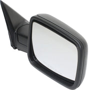 DURAFORCE Mirror For 2013-2018 Ram 1500 2500 Manual Folding Textured Black Front Right