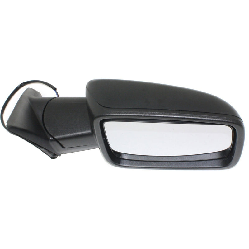 DURAFORCE Mirror For 2013-2018 Ram 1500 2500 Manual Folding Textured Black Front Right
