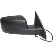 DURAFORCE Mirror For 2013-2018 Ram 1500 2500 Manual Folding Textured Black Front Right