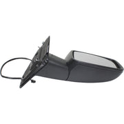 DURAFORCE Mirror For 2013-2018 Ram 1500 2500 Manual Folding Textured Black Front Right