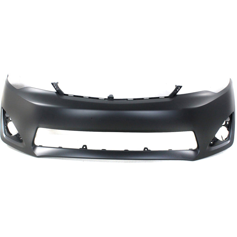 DURAFORCE Bumper Cover Kit For 2012-2014 Toyota Camry Front With Bumper Grille Primed
