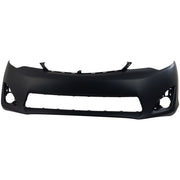 DURAFORCE Bumper Cover Kit For 2012-2014 Toyota Camry Front With Bumper Grille Primed