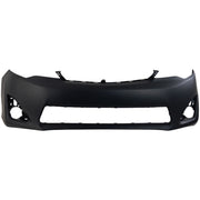 DURAFORCE Bumper Cover Kit For 2012-2014 Toyota Camry Front With Bumper Grille Primed