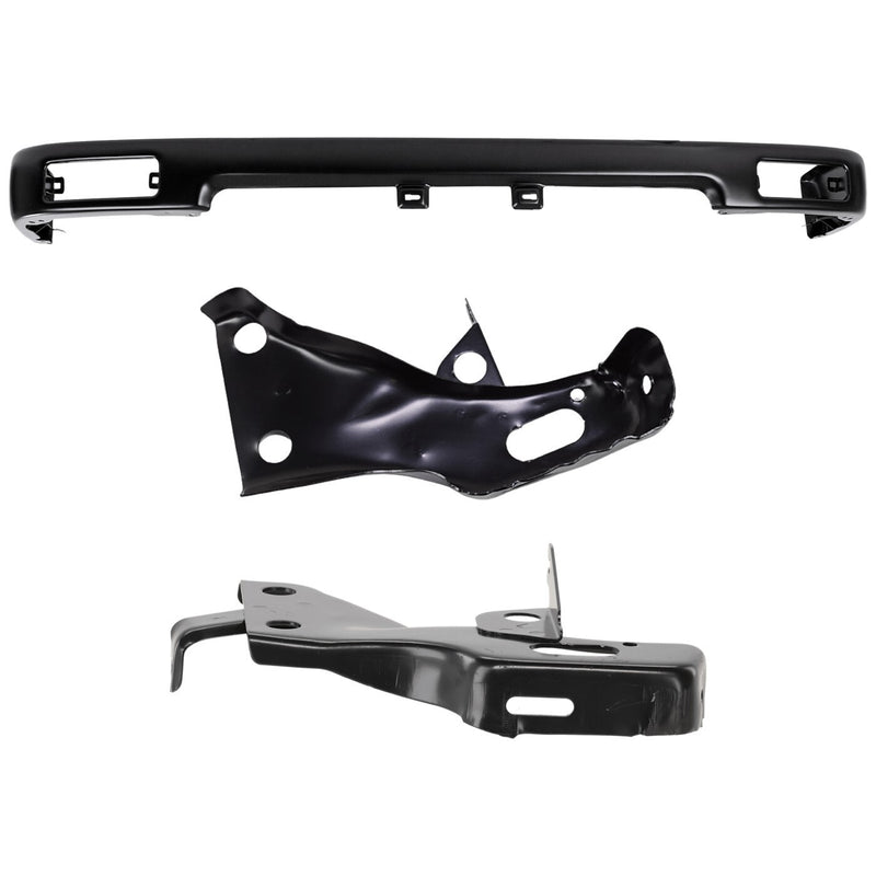 DURAFORCE Bumper Face Bars Front For 1989-1991 Toyota Pickup Truck 2WD