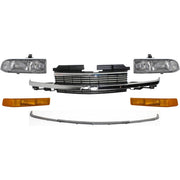 DURAFORCE Grille Grill for Chevy S10 Pickup Chevrolet S-10 Blazer 1998-2002