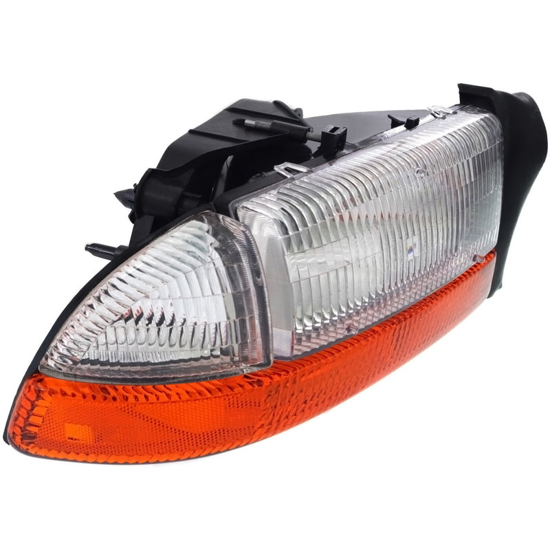 DURAFORCE Headlight Set For 97 Dodge Dakota 98 Durango Driver/Passenger Side w/ bulb