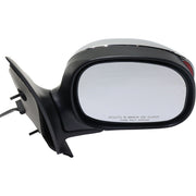 DURAFORCE Mirror Set For 2001-2003 Ford F-150 Crew Cab Driver and Passenger Side Chrome