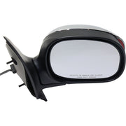 DURAFORCE Mirror Set For 2001-2003 Ford F-150 Crew Cab Driver and Passenger Side Chrome
