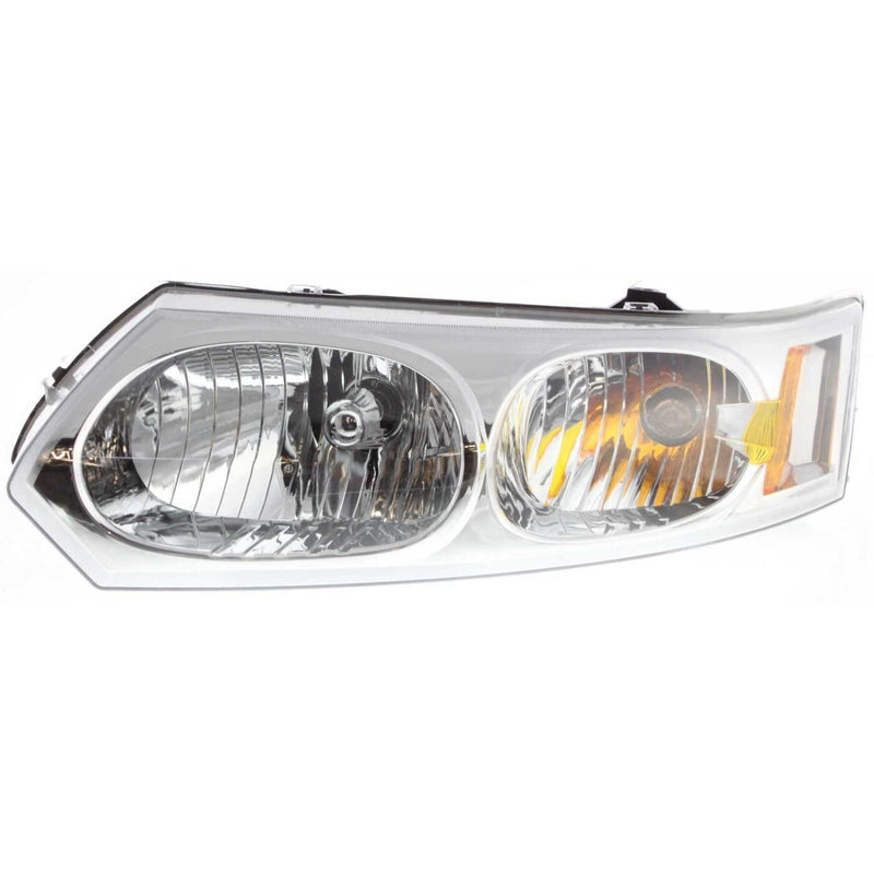 DURAFORCE Headlight Set For 2003-2007 Saturn Ion Driver and Passenger Side with Bulb Sedan