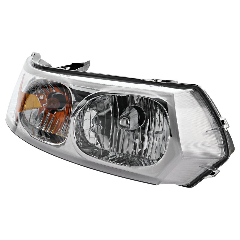 DURAFORCE Headlight Set For 2003-2007 Saturn Ion Driver and Passenger Side with Bulb Sedan