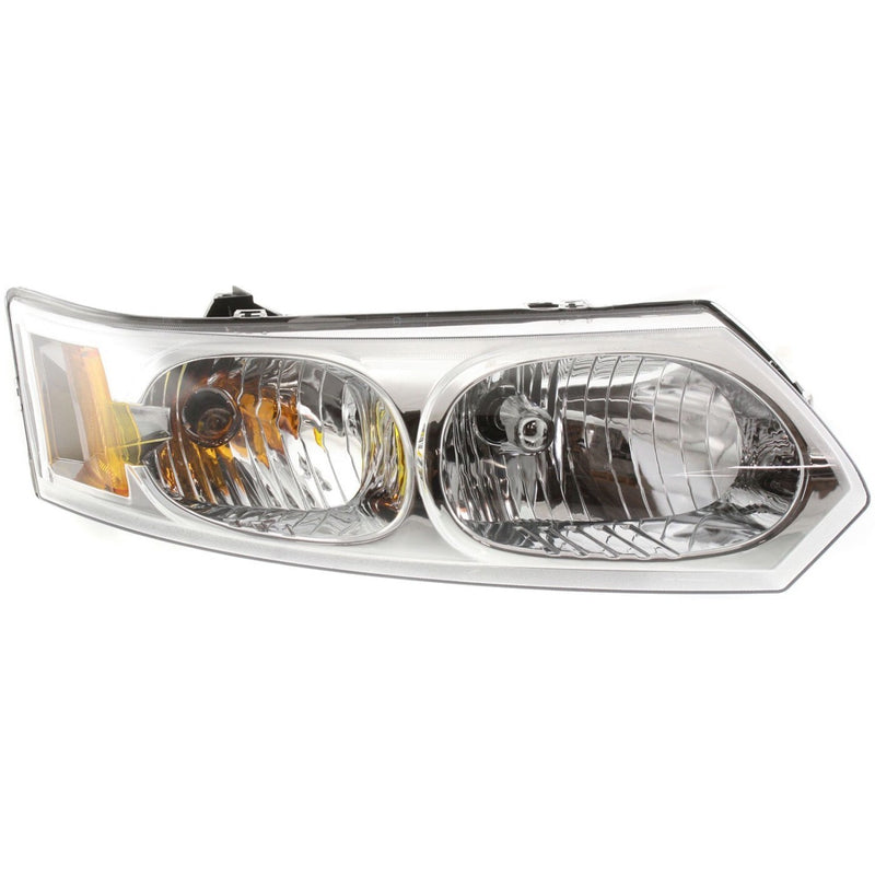 DURAFORCE Headlight Set For 2003-2007 Saturn Ion Driver and Passenger Side with Bulb Sedan