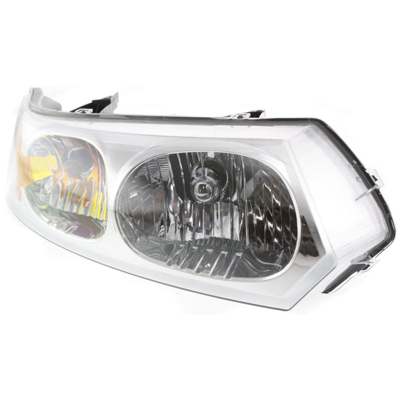 DURAFORCE Headlight Set For 2003-2007 Saturn Ion Driver and Passenger Side with Bulb Sedan