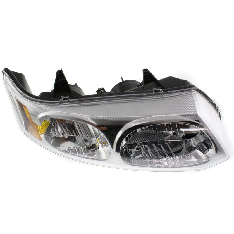 DURAFORCE Headlight Set For 2003-2007 Saturn Ion Driver and Passenger Side with Bulb Sedan