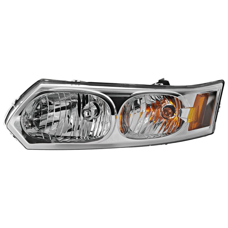 DURAFORCE Headlight Set For 2003-2007 Saturn Ion Driver and Passenger Side with Bulb Sedan