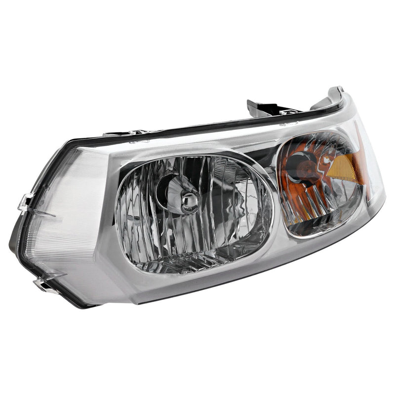 DURAFORCE Headlight Set For 2003-2007 Saturn Ion Driver and Passenger Side with Bulb Sedan