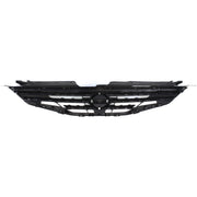DURAFORCE Grille Assembly For 2010-2012 Nissan Altima Sedan Chrome Shell with Black Insert