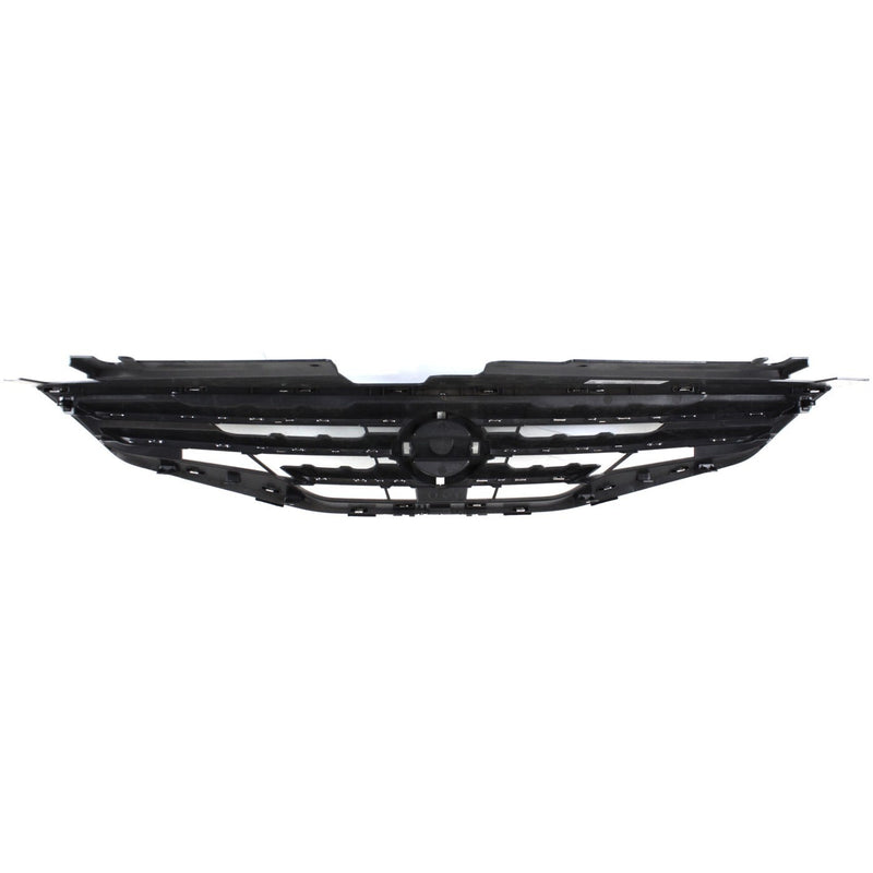 DURAFORCE Grille Assembly For 2010-2012 Nissan Altima Sedan Chrome Shell with Black Insert