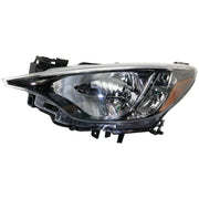 DURAFORCE Halogen Headlight Set For 2016 Scion iA Left & Right Chrome Interior