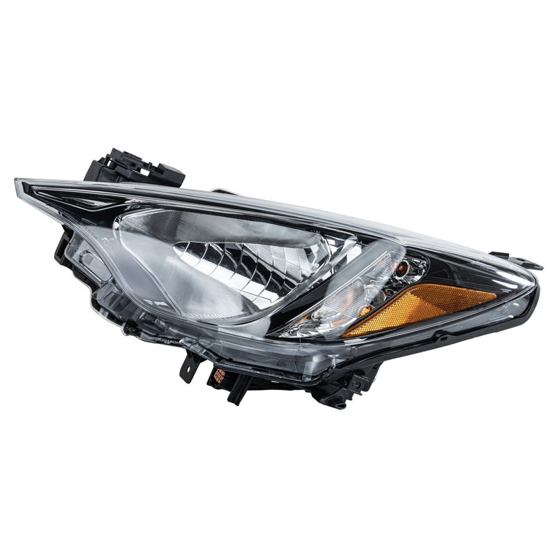 DURAFORCE Halogen Headlight Set For 2016 Scion iA Left & Right Chrome Interior